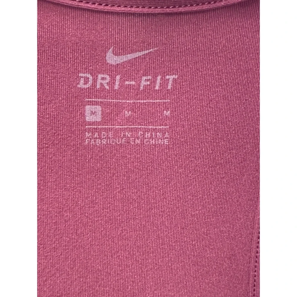 Nike Dri-FIT Womens Racerback Jumpsuit Plum Berry Jogger One Piece Medium